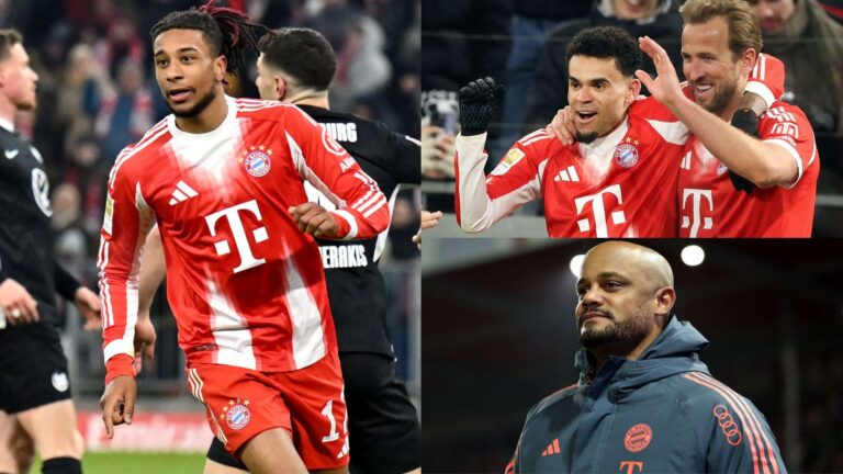 บาเยิร์นแผลงฤทธิ์ลั่น! Harry Kane ยิงประตูแห่งฤดูกาล Michael Olise โชว์เวทมนตร์ Allianz Arena หลังทีมจ่าฝูงไล่ถล่ม Wolfsburg 8-1