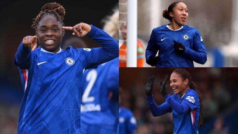 ฟอร์มแข็งแกร่ง! Chelsea women บุกถล่ม West Ham 5-0 Sandy Baltimore ซัดเบิ้ลพา Blues คว้าชัยสบายใน WSL