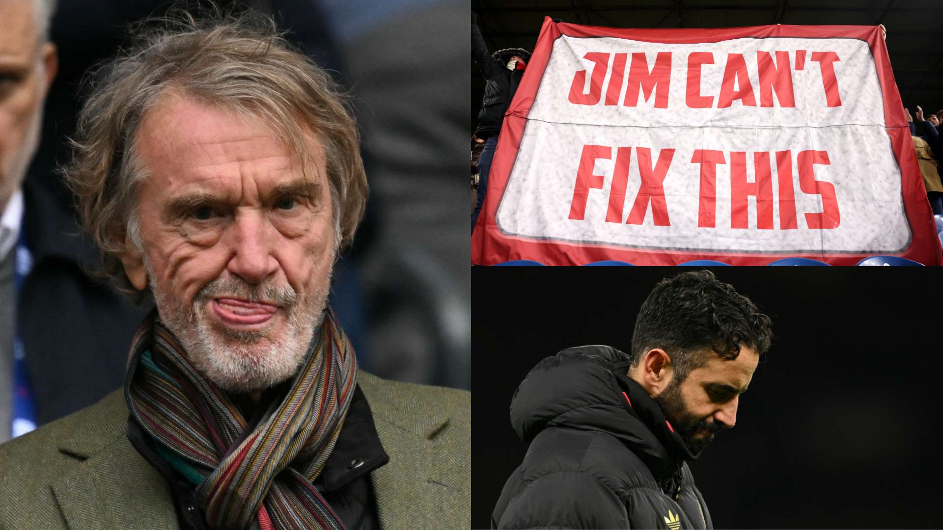 แฟน Man Utd โกรธจัดจวก Sir Jim Ratcliffe ทำสโมสรกลายเป็นตัวตลกเรียกร้องโหวตไม่ไว้วางใจเจ้าของ