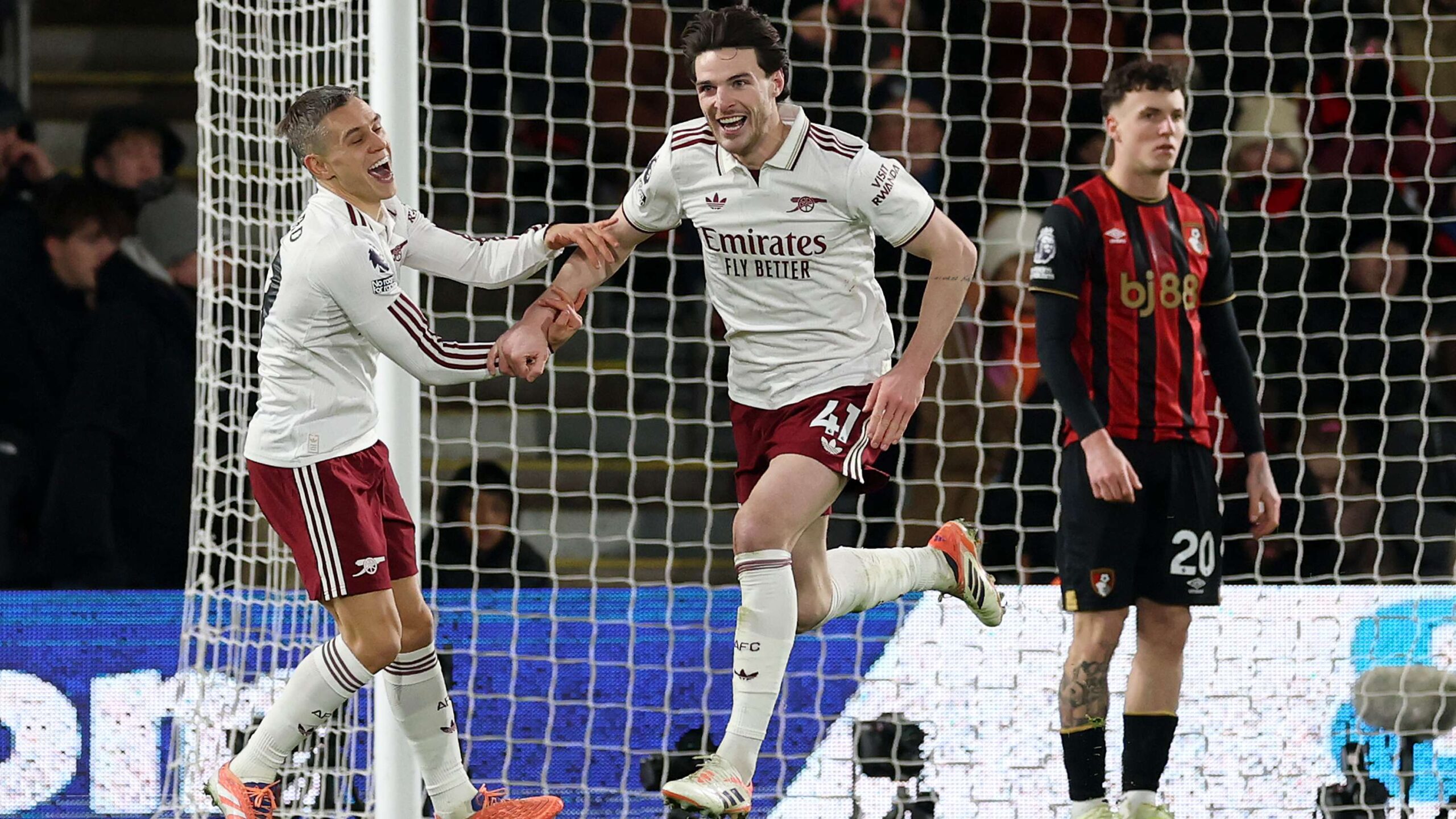 Mikel Arteta ยกย่อง Declan Rice เป็นหนึ่งในสุดยอดนักเตะโลก หลังยิงสองประตูพา Arsenal บุกชนะ Bournemouth