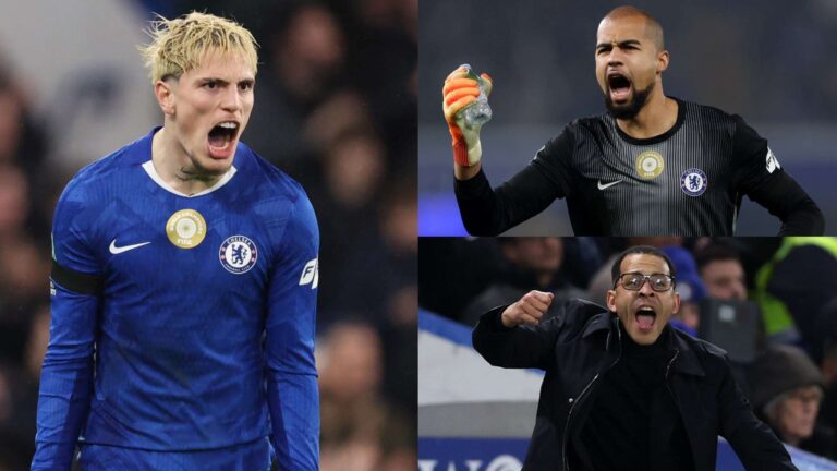 สรุปผลคะแนนนักเตะ Chelsea เกมเจอ Arsenal : Robert Sanchez ผิดพลาดใหญ่ แต่ Alejandro Garnacho ซูเปอร์ซับฮีโร่ช่วยทีมยังมีหวังใน Carabao Cup รอบรองชนะเลิศ