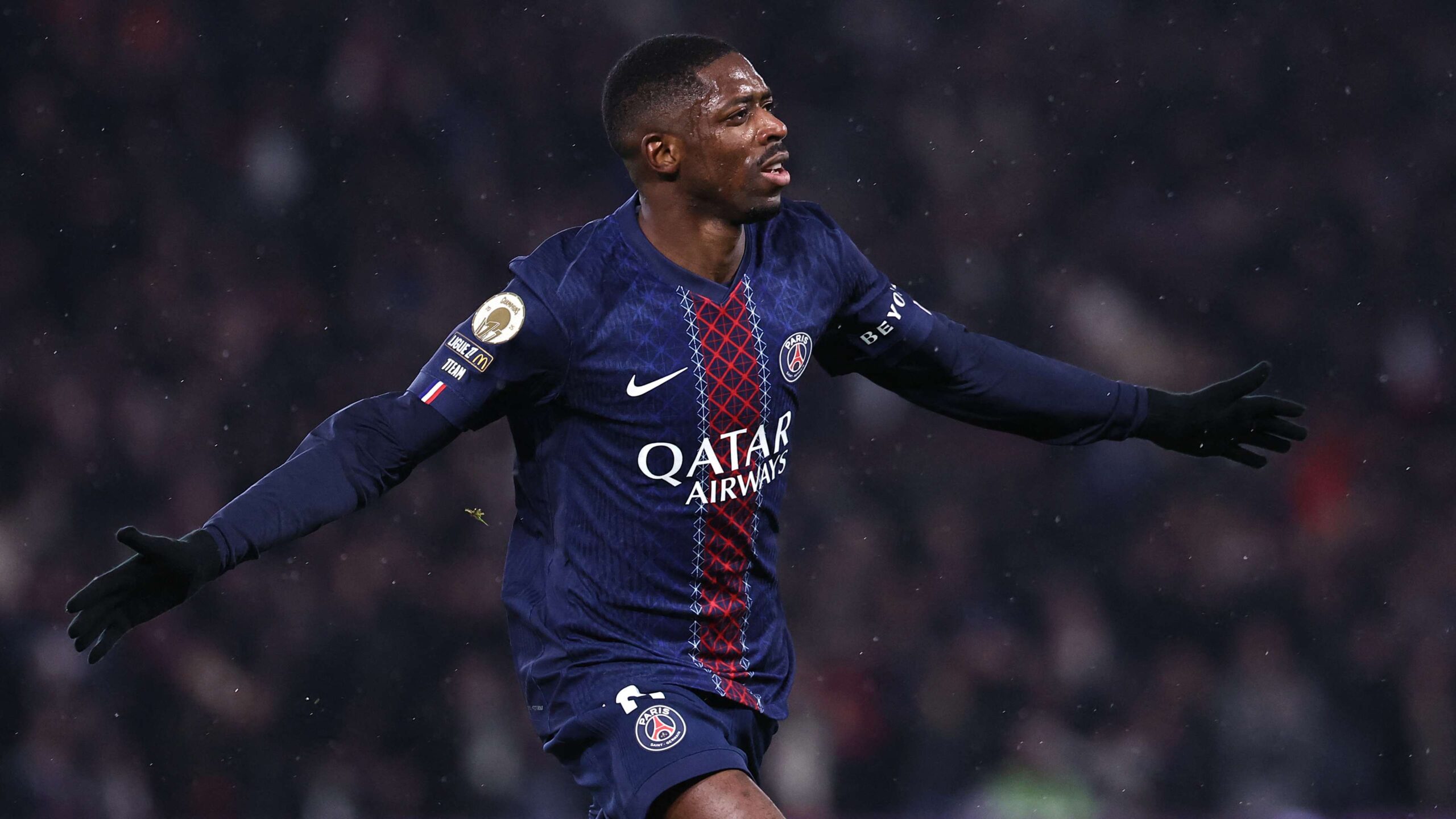 Ousmane Dembele เหมือนบ้า! เจ้าของ Ballon d'Or ลอบสุดเหลือเชื่อปิดฉากการลากเดี่ยวให้ PSG ถล่ม Lille 3-0