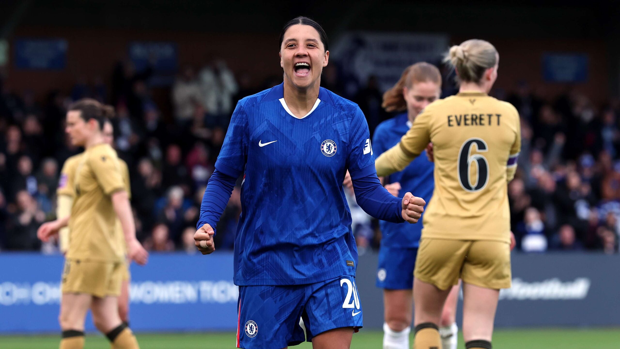 Chelsea บุกคลีนชีตใน FA Cup! Sam Kerr เหมายิงสองพาแชมป์เก่าถล่ม Crystal Palace