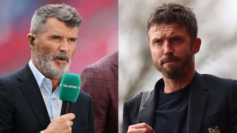 "Calm down!" - Roy Keane ตอบกลับหลัง Daniel Sturridge เรียกร้องให้ Man Utd แต่งตั้ง Michael Carrick เป็นกุนซือถาวรหลังชนะดาร์บี้