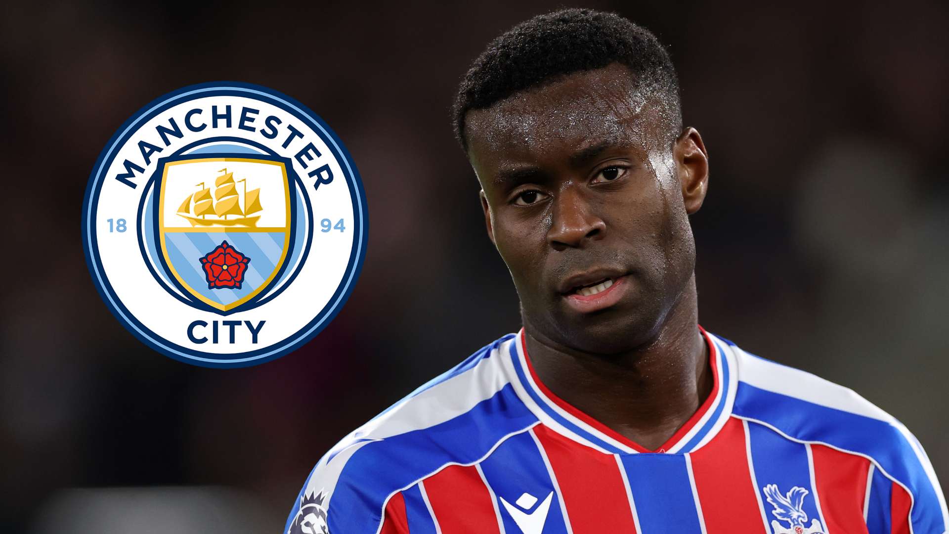 Marc Guehi ลัดฟ้าถึง Manchester เพื่อเข้ารับการตรวจร่างกายกับ Manchester City และเซ็นสัญญาย้ายจาก Crystal Palace มูลค่า 20 ล้านปอนด์