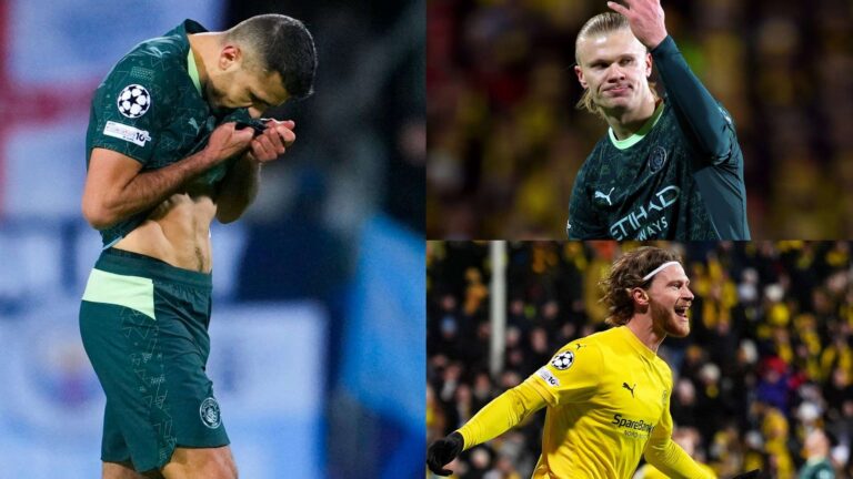 การให้คะแนนผู้เล่น Manchester City vs Bodo/Glimt: Rodri ถูกใบแดง ขณะที่ Erling Haaland ไม่อยู่ในสนามบ้านเกิด ความพ่ายแพ้ครั้งใหญ่ใน Champions League