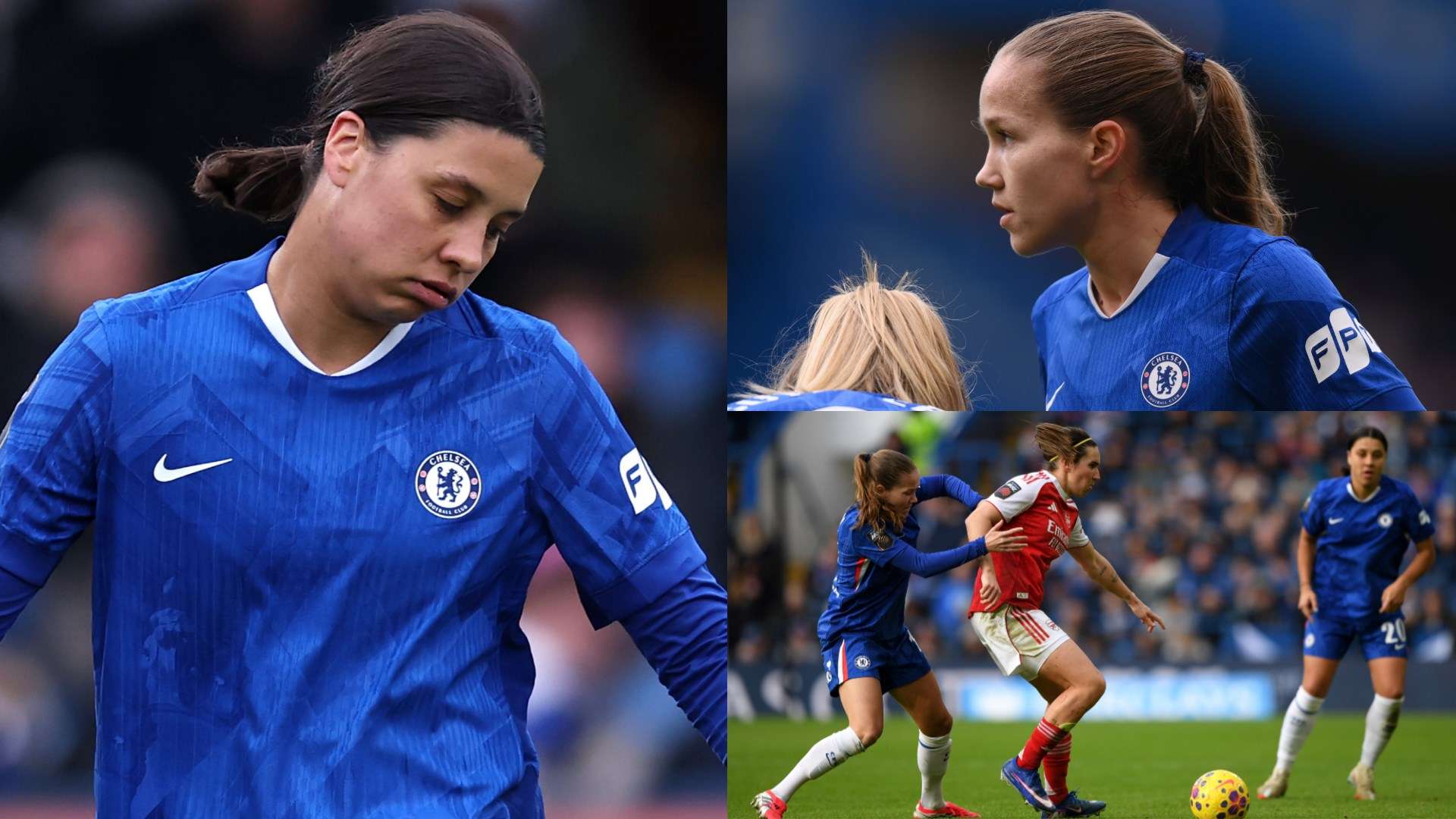 คะแนนนักเตะ Chelsea Women vs Arsenal: Sam Kerr หายไปไหน? Blues แพ้ Arsenal 2-0 ใน WSL ส่งแมนซิตี้ห่างออกไป