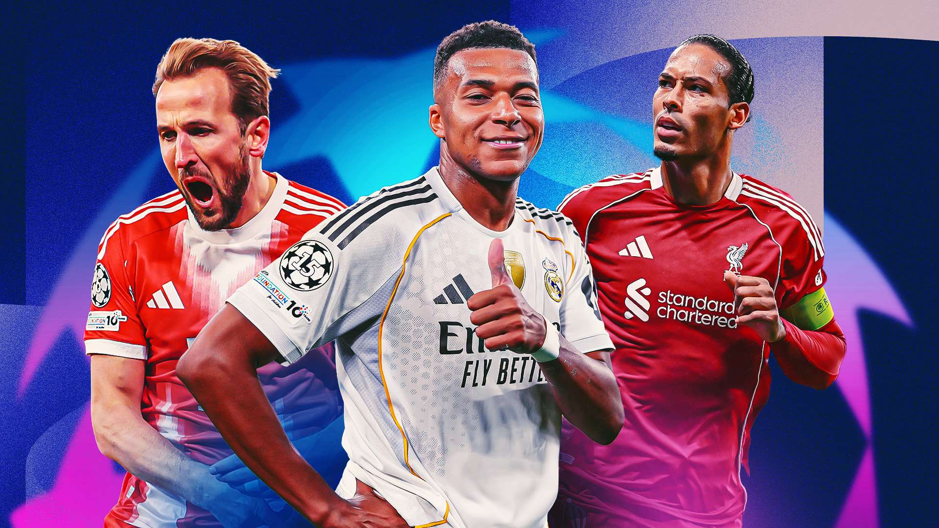 เคน-เอ็มบัปเป้ นำทัพทีมยอดเยี่ยม GOAL ชปล. 2025-26 รอบแบ่งกลุ่ม