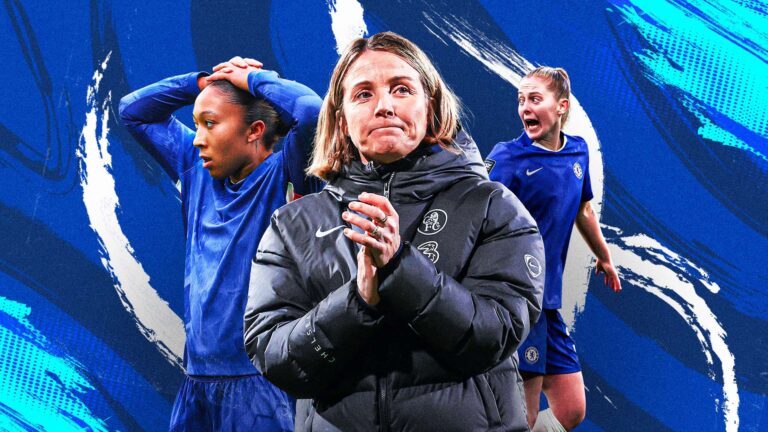 หกสมัยป้องกันแชมป์: ทำไมการล่มสลายของการป้องกันแชมป์ WSL ของเชลซีถึงพังลงอย่างรวดเร็ว และเหตุผลที่สถานการณ์อาจร้ายแรงลงสำหรับ โซเนีย บอมปาสเตอร์