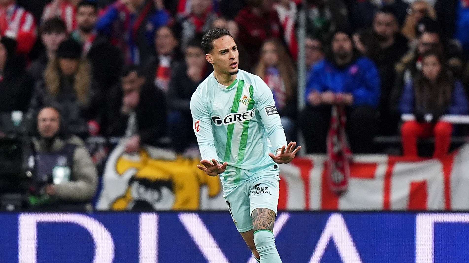 อันโตนี ฉลองโรนัลโด้ หลังซัดงามระยะไกล พา เรอัล เบติส บุกชนะ แอตเลติโก มาดริด 1-0