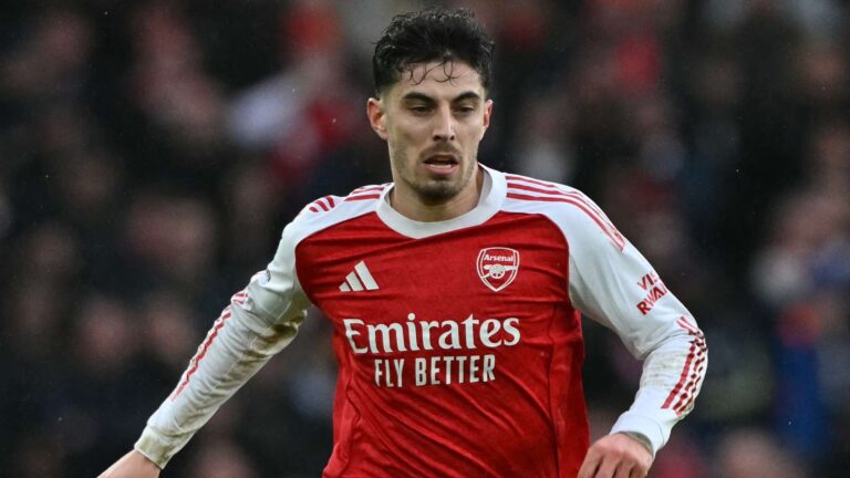 ไค ฮาเวิร์ทซ์ บาดเจ็บซ้ำ อาร์เซนอล ต้องพักเพิ่มในฤดูกาลที่ยากลำบาก