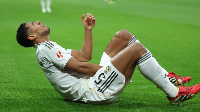 Real Madrid เผชิญข่าวร้าย เบลลิงแฮมเจ็บกล้ามเนื้อต้นขาอาจพักนานกว่าคาด