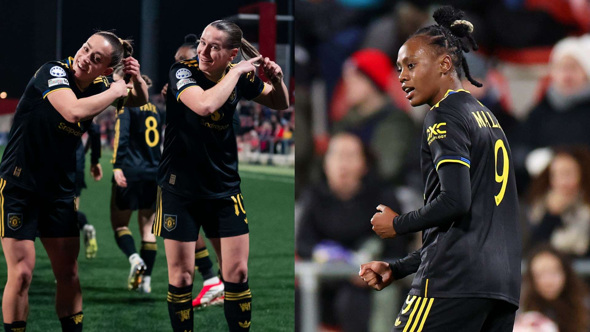 แมนยู หญิง บดชนะ แอตเลติโก มาดริด 3-0 ก้าวสู่รอบก่อนรองชนะเลิศ ยูฟ่า แชมเปี้ยนส์ลีกหญิง ด้วยฟอร์มของมายา ลี เทิสเซียร์