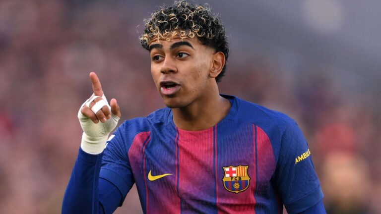 ลามีน ยามาล ดาวรุ่งบาร์เซโลนา ดาราแดนเท้าแฝงทุกคนกลัว ถูกเปรียบเทียบกับ ลิโอเนล เมสซี่