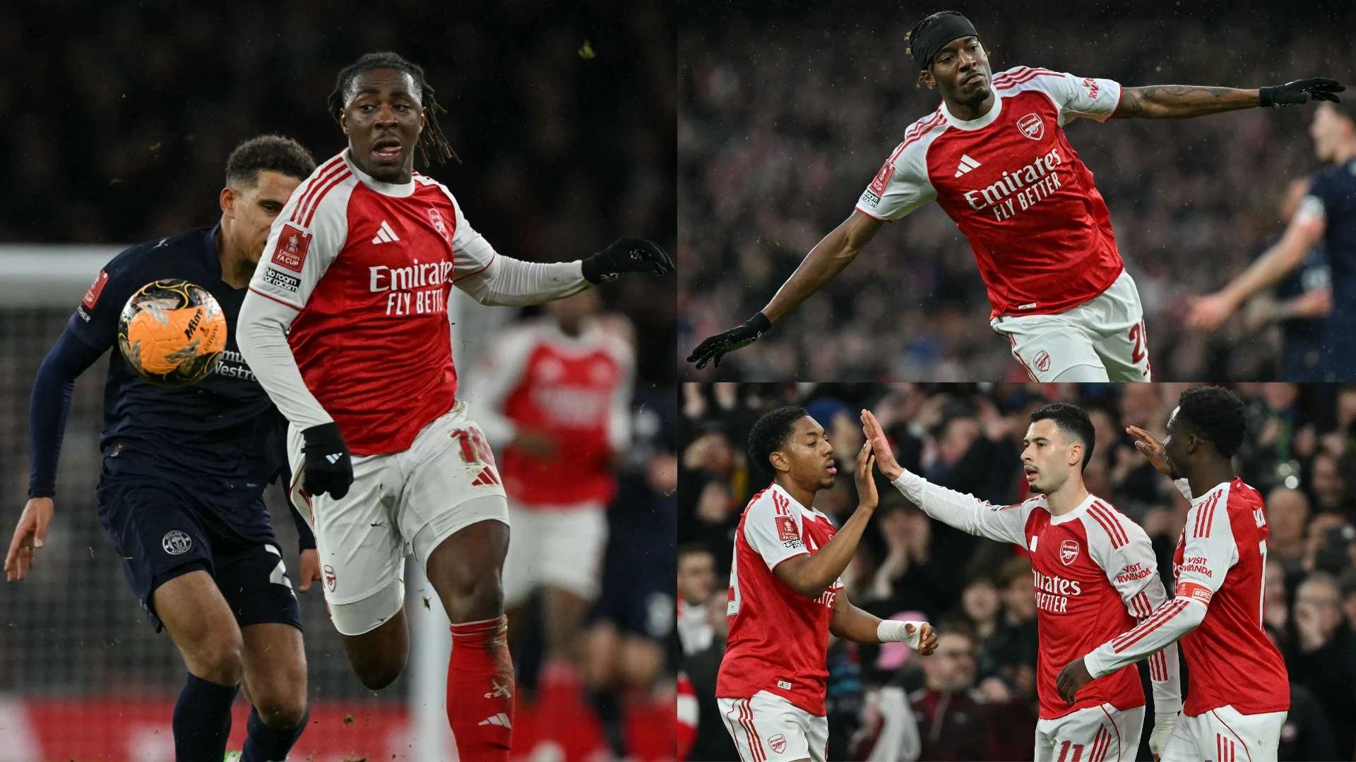 เอเบเรชี อีเซ่ คืนฟอร์มเด่น นำ อาร์เซนอล บดวีกัน 4-0 เข้ารอบเอฟเอ คัพ รอบห้า