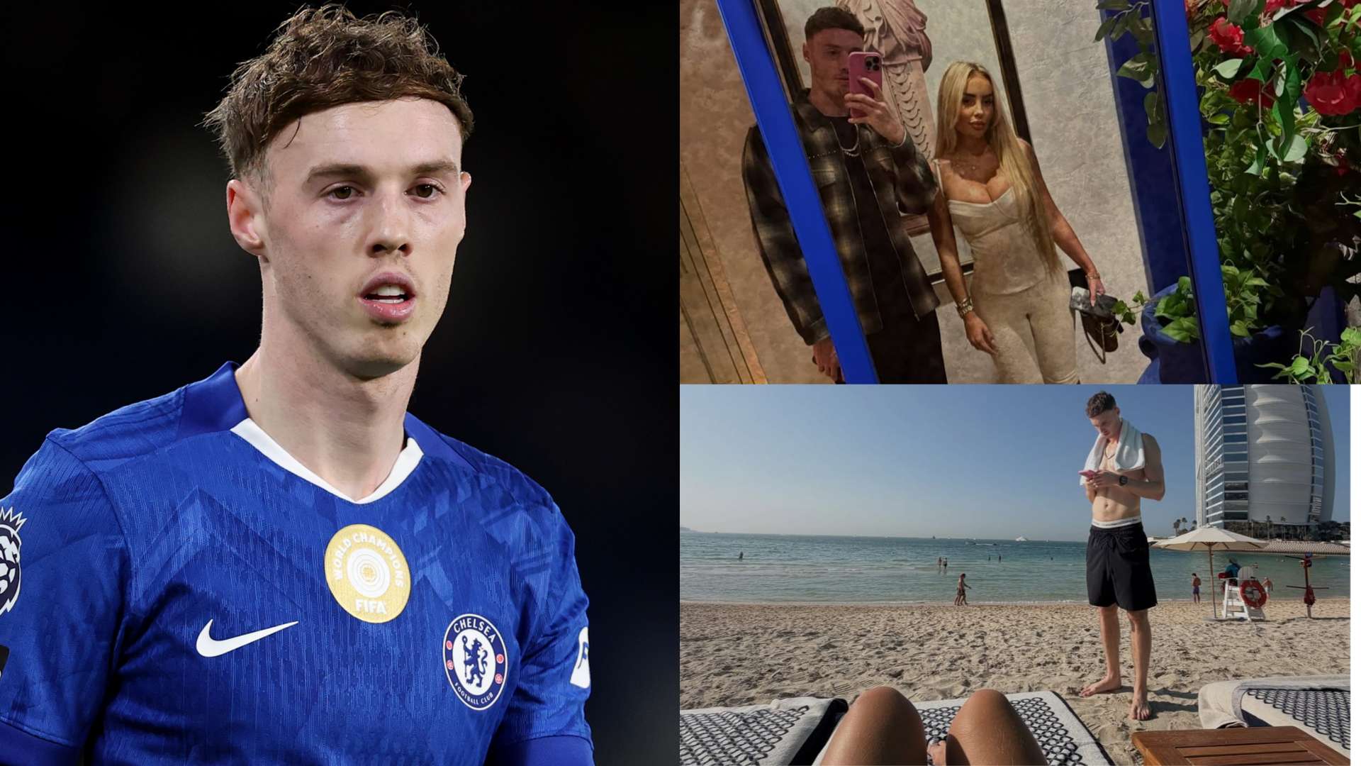 เชลซี โรเซเนียร์ ยืนยันมีส่วนคิดแผนพาพาล์มเมอร์ไปพักผ่อนดูไบกับแฟนสาว โอลิเวีย โฮลเดอร์