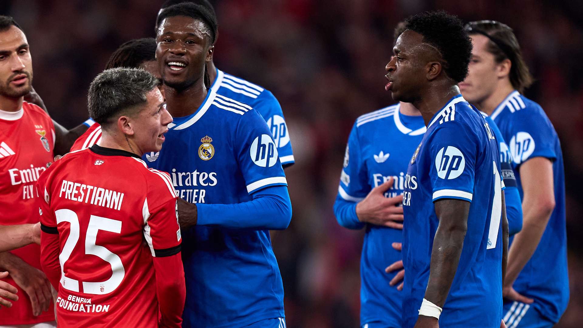 เบนฟิก้า: เปรสติอานนีให้การกับยูฟ่า อ้างใช้ถ้อยคำเหยียดทางเพศต่อ วินิซิอุส จูเนียร์