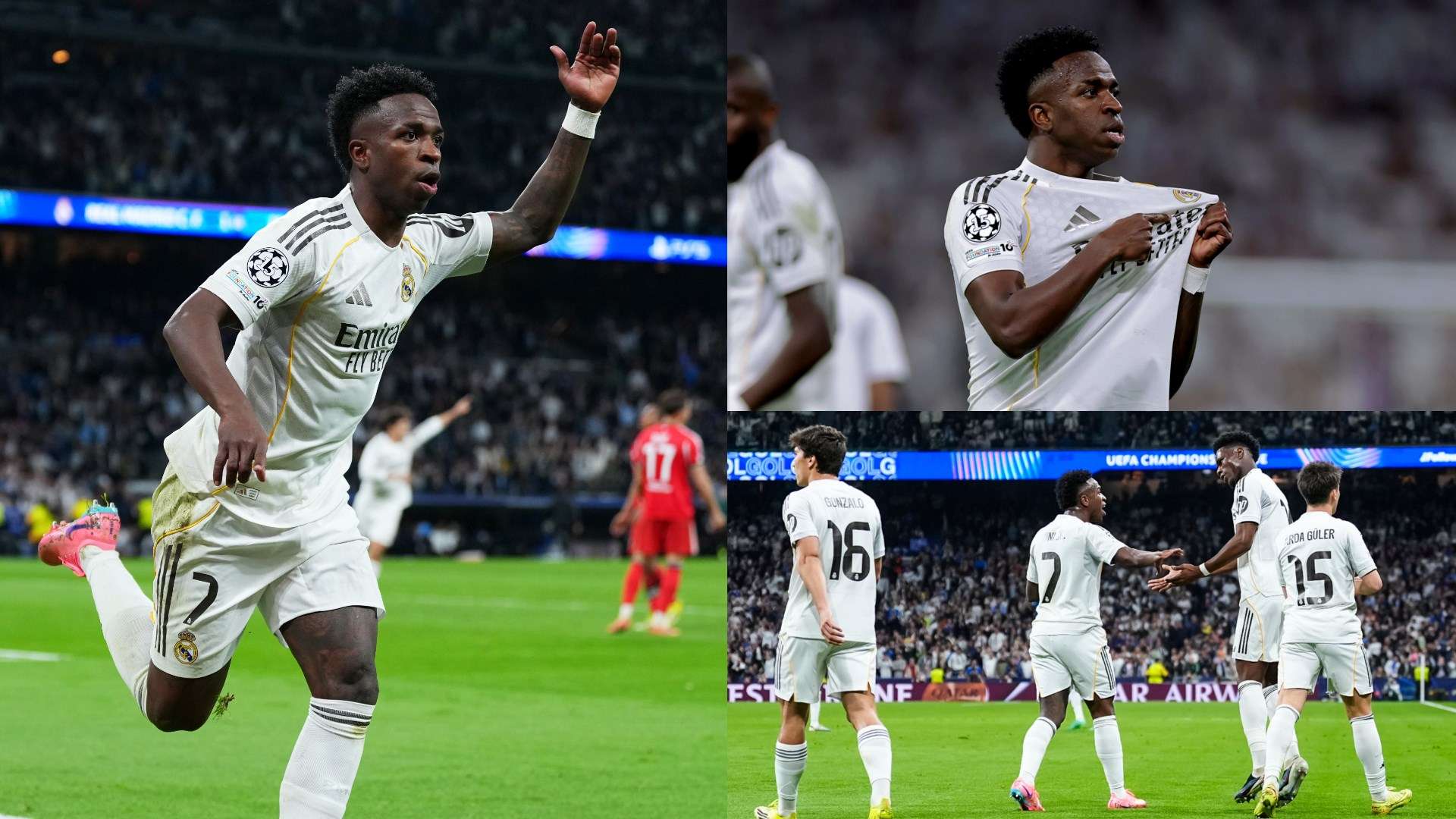 วินิซิอุส จูเนียร์ ระเบิดฟอร์มพา เรอัล มาดริด บุกชนะ เบนฟิก้า 2-1 ในรอบเพลย์ออฟ ยูฟ่า แชมเปียนส์ ลีก