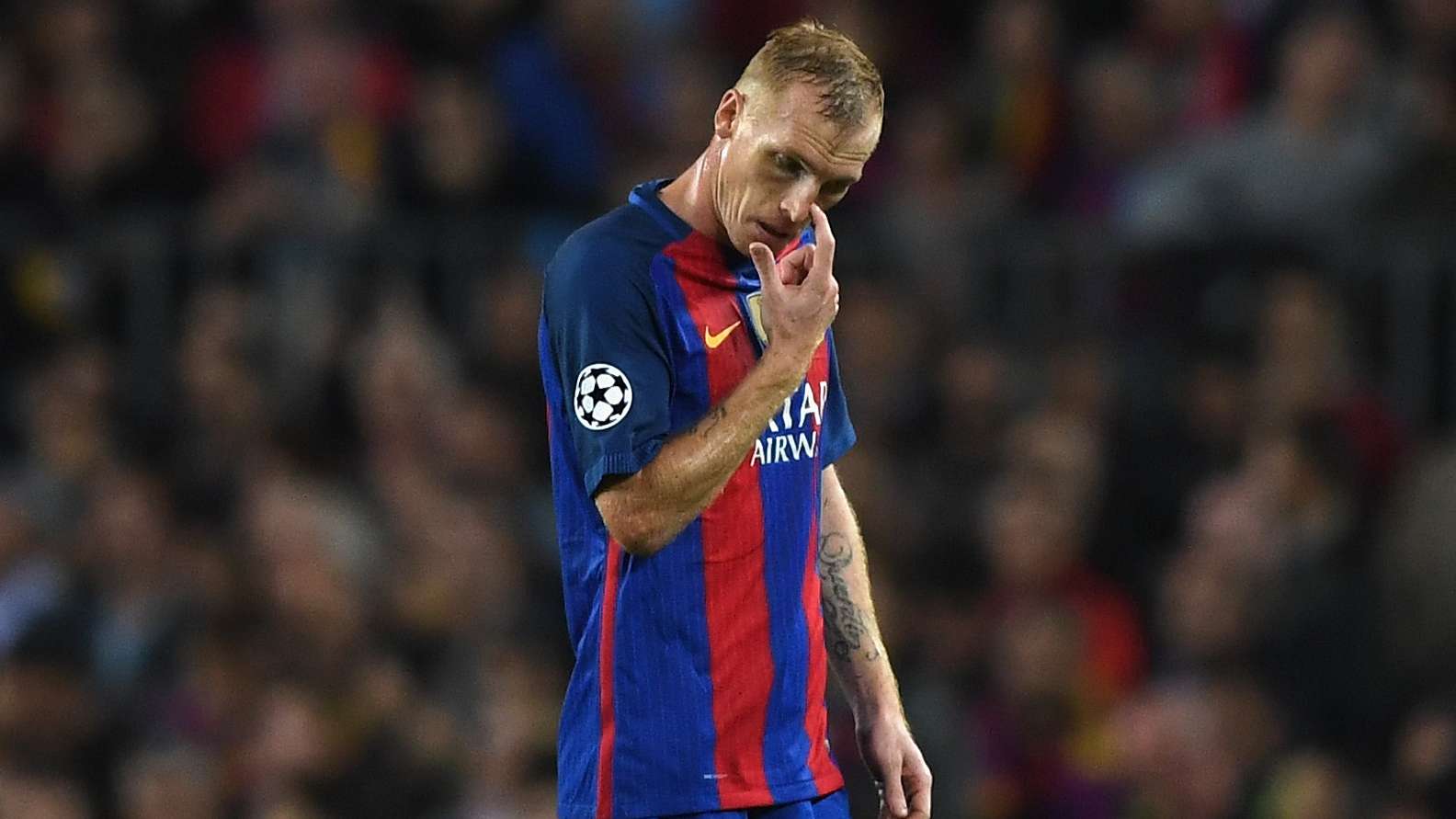 เจร์เมย์ มาติอู อดีตแบ็กบาร์เซโลนา เปิดใจชีวิตหลังเลิกฟุตบอล เปิดเผยเหตุผลทำงานในร้านกีฬาเพื่อสุขภาพจิตและคดีความที่ยังไม่จบ