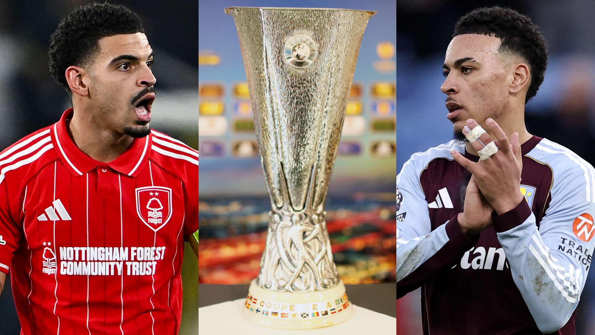 รอบ 16 ทีมยูโรปาลีก 2025-26: แอสตัน วิลล่า พบ ลีลล์ ขณะ นอททิงแฮม ฟอเรสต์ ปะทะ มิดทิลลันด์