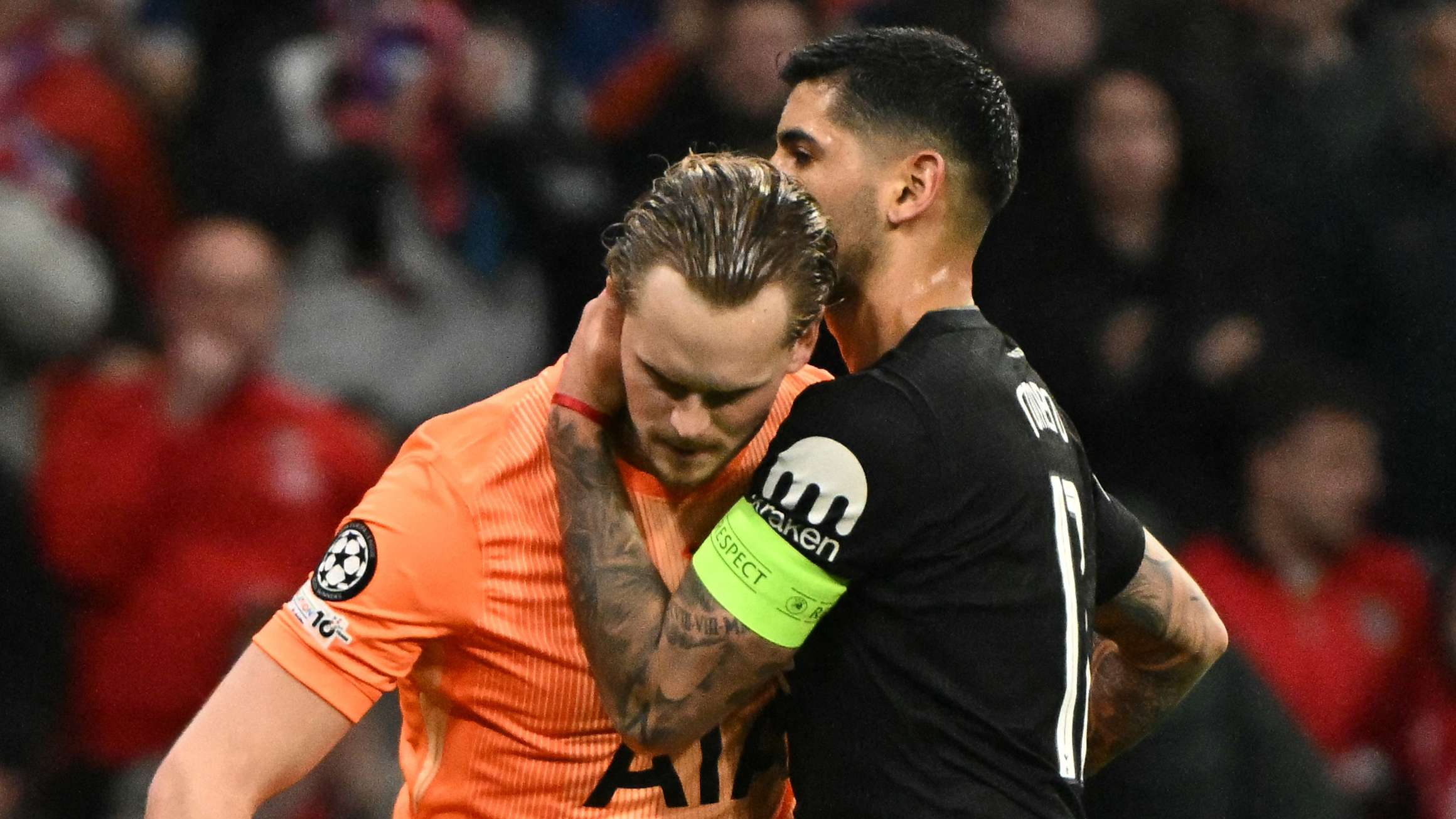 หายนะเปิดฉากชปล: ท็อตแนมบุกพ่ายแอตเลติโก มาดริด ตั้งแต่ 15 นาทีแรก มือกาวอันโตนิน คินสกี ถูกเปลี่ยนออก