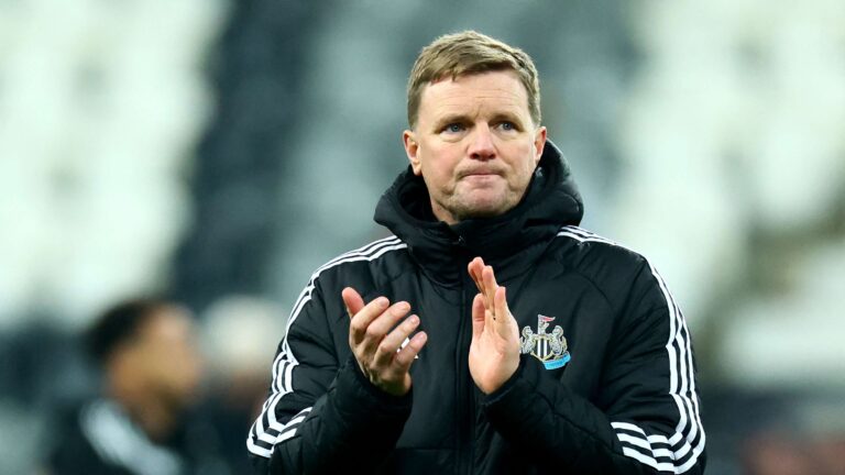 เอ็ดดี้ ฮาวชมฟอร์มนิวคาสเซิล ยูไนเต็ดที่โดดเด่น หลังบาร์เซโลนาถูกจุดโทษช่วงท้ายเกมทำให้รอบ 16 ทีมยังเข้มข้น