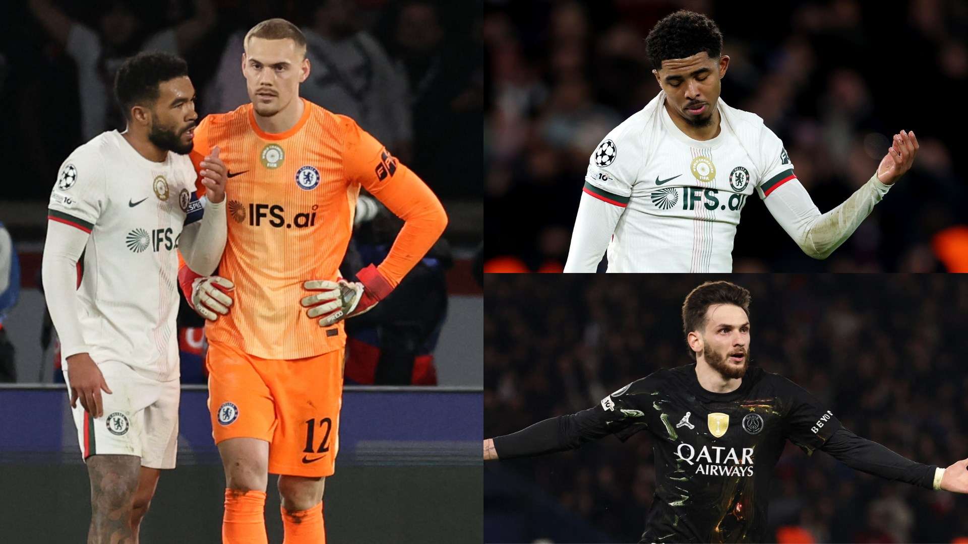 เชลซี แพ้ PSG 5-2 ในเลกแรก ยูฟ่า แชมเปียนส์ลีก ฟิลิป จอร์เจนเซน ทำพลาดสำคัญ