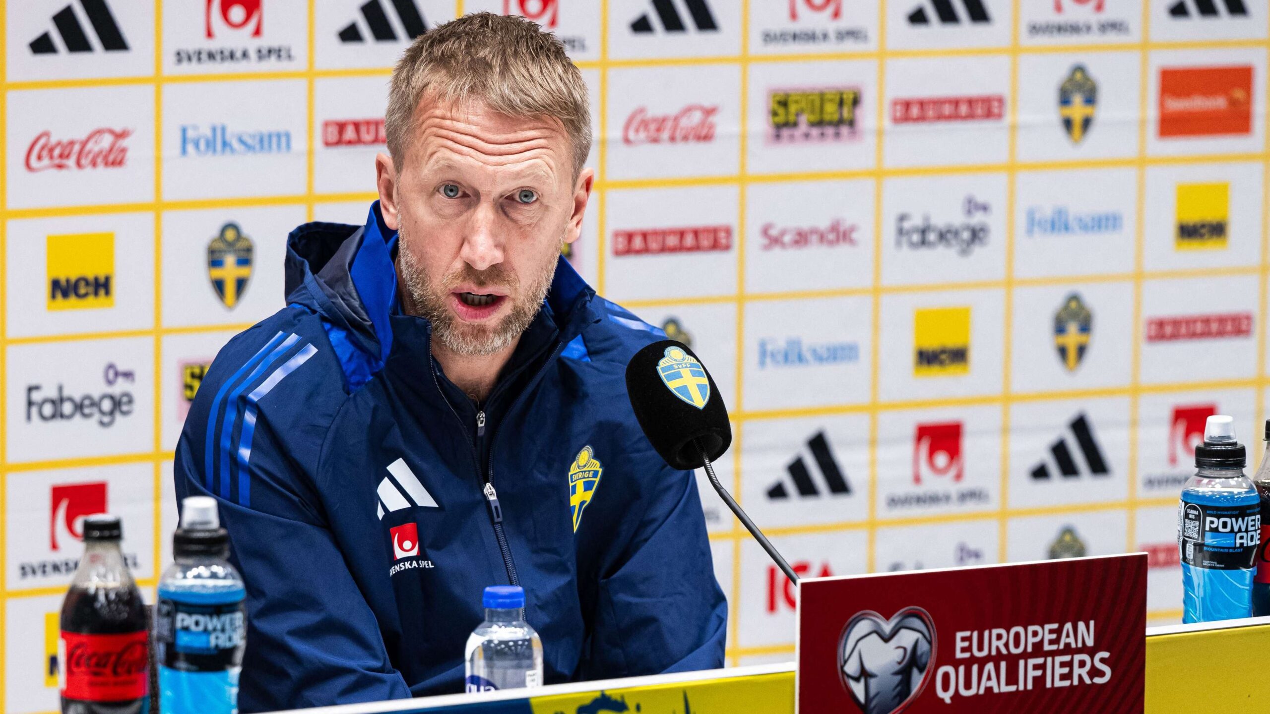 เกรแฮม พอตเตอร์ ต่อสัญญาระยะยาวกับทีมชาติสวีเดน ท่ามกลางสถานการณ์ยังไม่ชนะในการคุมทีมและความหวังฟุตบอลโลก