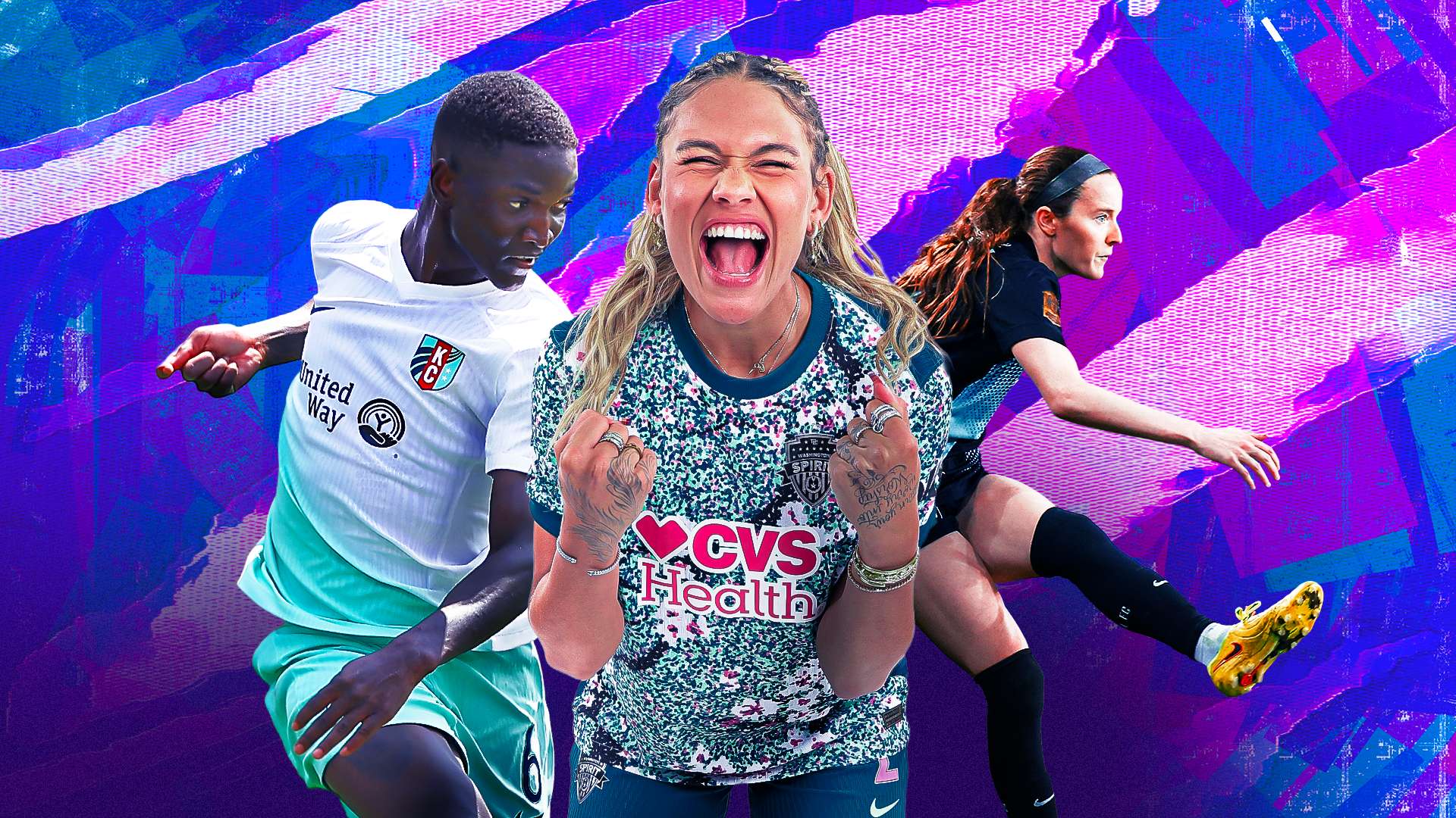 พาวเวอร์ เรนกิ้งส์ ลีกฟุตบอลหญิงแห่งชาติ ล่วงหน้า เทรินิตี้ โรดแมน นำทัพ โซเฟีย วิลสัน เคานซัส ซิตี้ เคอร์เรนต์ คว้าอันดับ 1