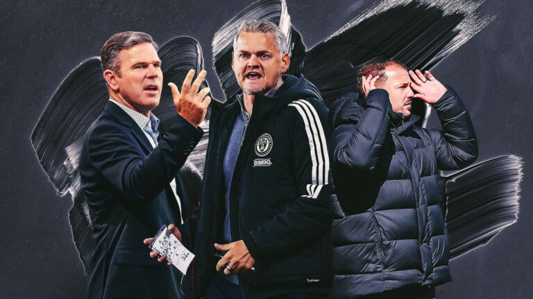 ผู้จัดการ MLS อยู่ในจุดร้อนแรง: เวนนีย์ ใกล้หมดเวลาหรือไม่ และ คาเนลล์ ควรกังวลอนาคตที่ฟิลาเดลเฟียหรือไม่