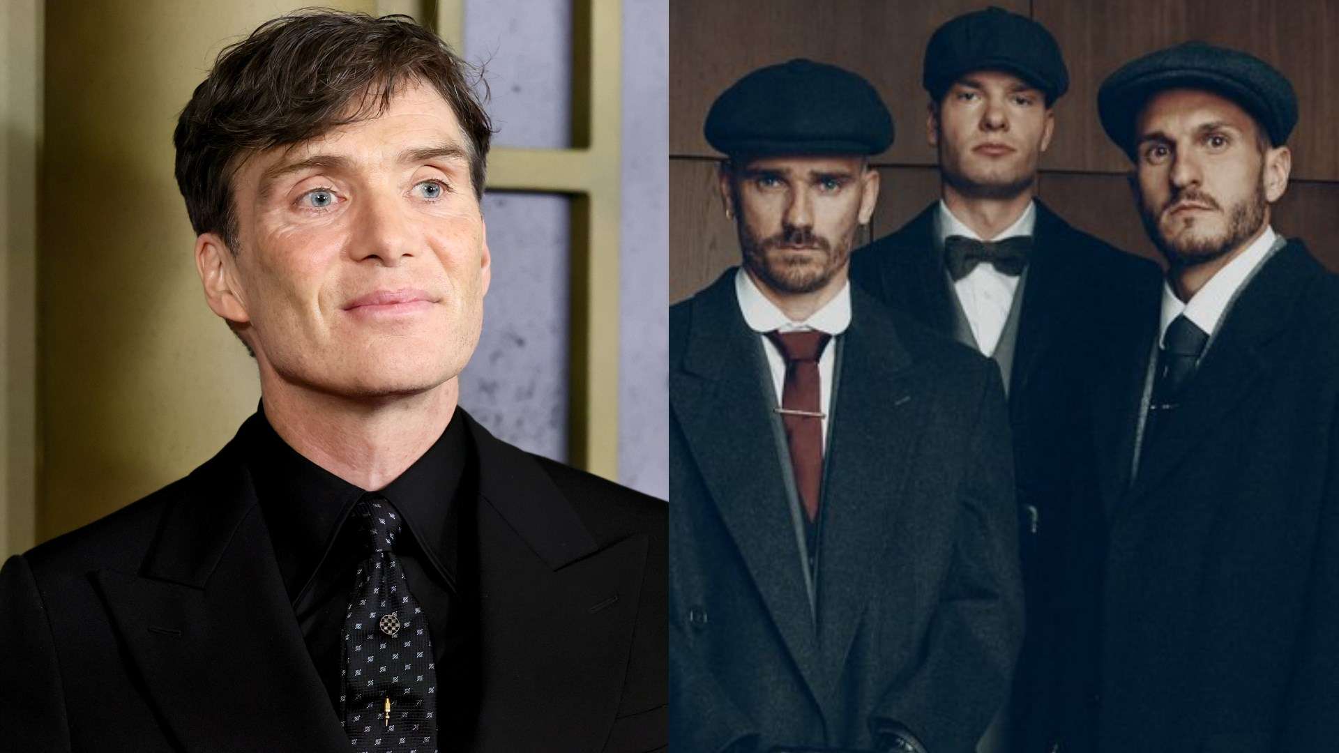 อองตวน กรีซมันน์ แอตเลติโก มาดริด แต่งชุด Flat Cap ก่อนพบ เกตาเฟ่ ในลาลีกา โปรโมต Peaky Blinders: The Immortal Man