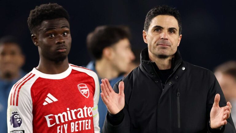 อาร์เตต้าปกป้องซาก้า แม้ฟอร์มอาร์เซนอลยังไม่ต่อเนื่อง