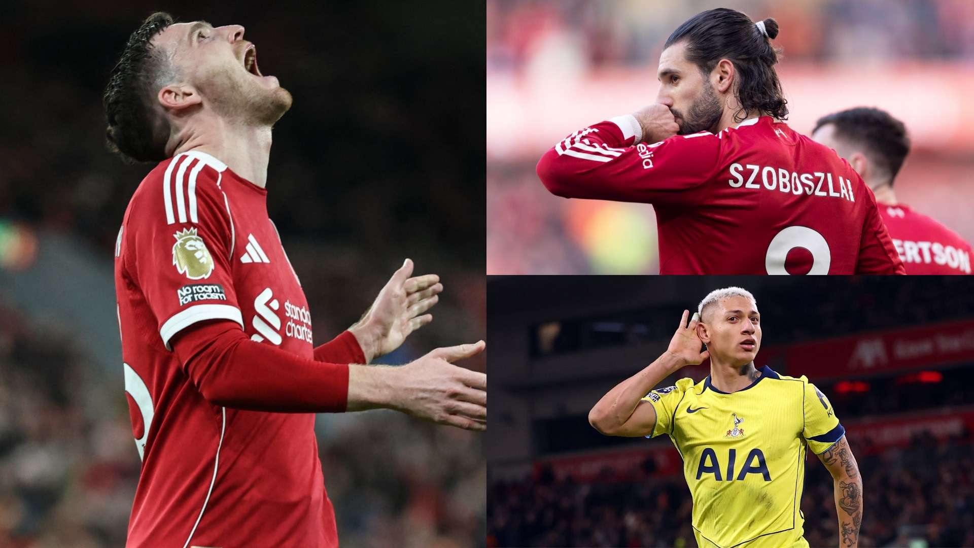 การให้คะแนนผู้เล่นลิเวอร์พูล vs ท็อตแน่ม ฮอตสเปอร์: โดมินิค ซโซบอสไล ทำอีกครั้ง แต่ แอนดี้ ร็อบสัน และ โจ โกเมซ ยังมีส่วนผิดพลาดในการรับ ทำให้เสมออย่างน่าผิดหวัง