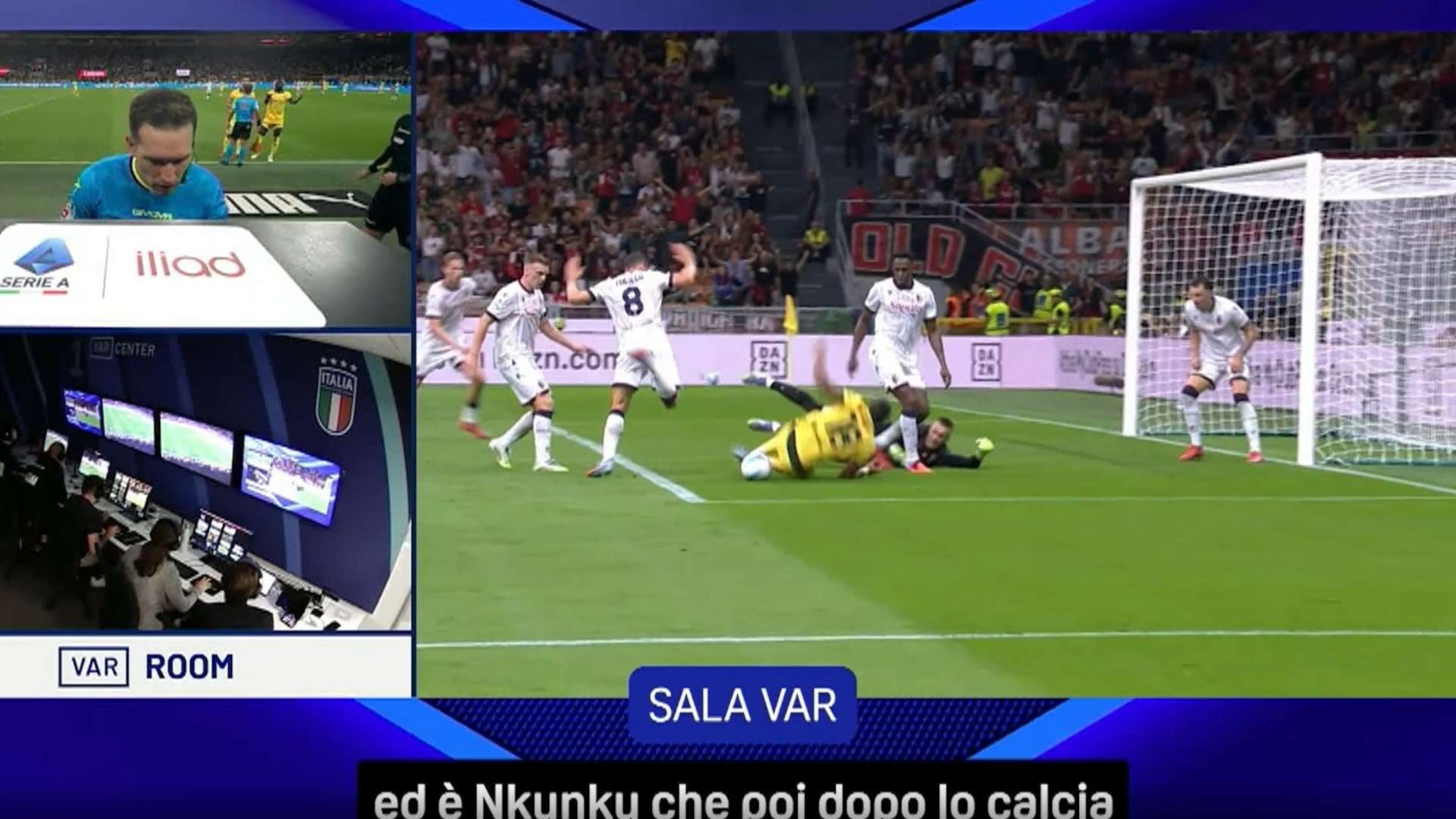 ลา สตัมปาเผย การเปิด VAR อาจยังไม่ยืนยัน แหล่งข่าวระบุว่าเป็นแหล่งสับสนมากกว่าความชัดเจน | DAZN ซีรีส์ VAR อยู่ในฤดูกาลที่สาม อาจไม่มีฤดูกาลที่สี่