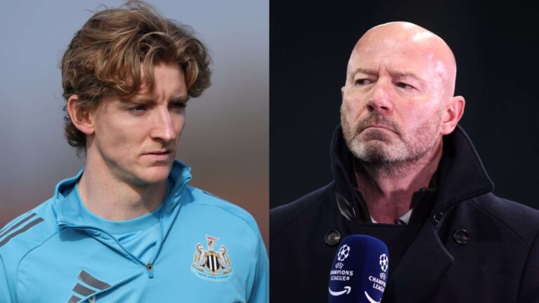 อลัน เชียร์เรอร์ ยืนยันคำวิจารณ์ต่อ แอนโทนี่ กอร์ดอน หลังอ้างอาการป่วยพลาดลงสนามนัดบาร์เซโลนา