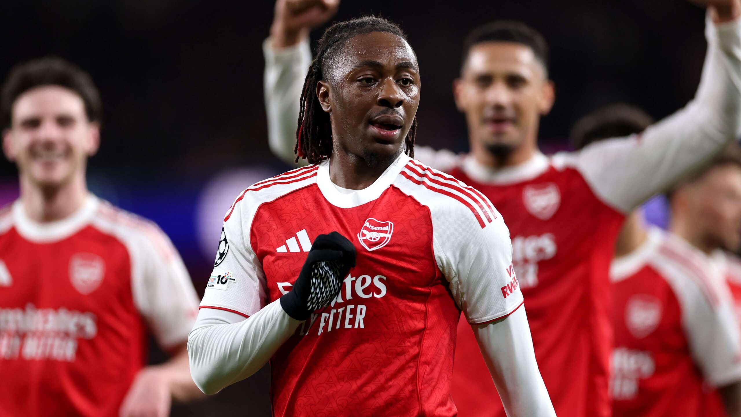 มิเกล อาร์เตตา ชื่นชมช่วงเวลามหัศจรรย์ของ เอเบเรชี เอเซ่ พาอาร์เซนอลผ่านเข้ารอบควอเตอร์ไฟนอล ยูฟ่าแชมเปียนส์ลีก