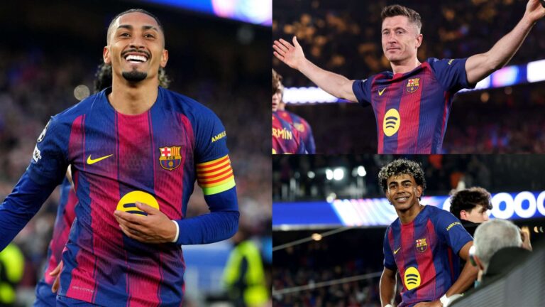 บาร์เซโลนาอัดนิวคาสเซิล 7-2 ผ่านเข้ารอบแชมเปียนส์ลีก ราฟินญาและ Lewandowski ยกระดับฟอร์ม