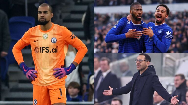 คะแนนนักเตะเชลซี vs เอฟเวอร์ตัน: วิกฤตชัดเจนหลังพ่าย 0-3 โรเซนีออร์นำประเด็น ซานเชซ และ ฟอฟานา ฟอร์มตก