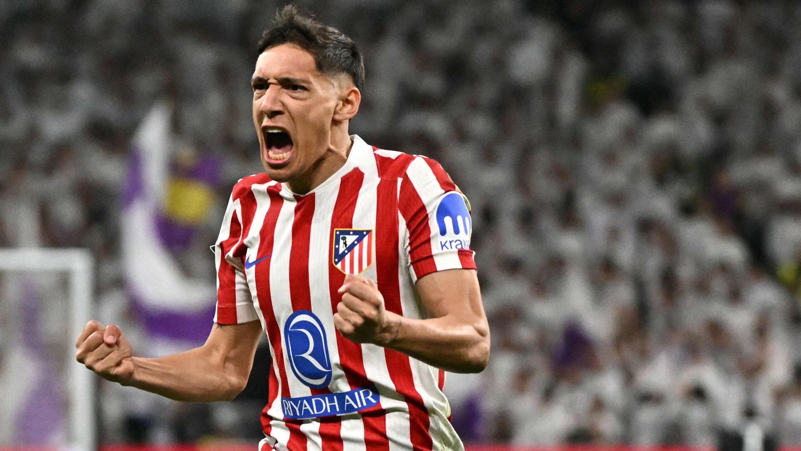 ฟ้าผ่าครั้งที่สองจากอาร์เจนไตน์ โมลินา ซัดไกลดับ เรอัล มาดริด ในดาร์บีมาดริด