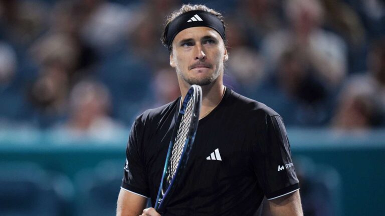 65 นาทีเท่านั้น! ซเวเรฟ ตาม ซินเนอร์ คว้ารอบรองชนะเลิศ ไมอามี