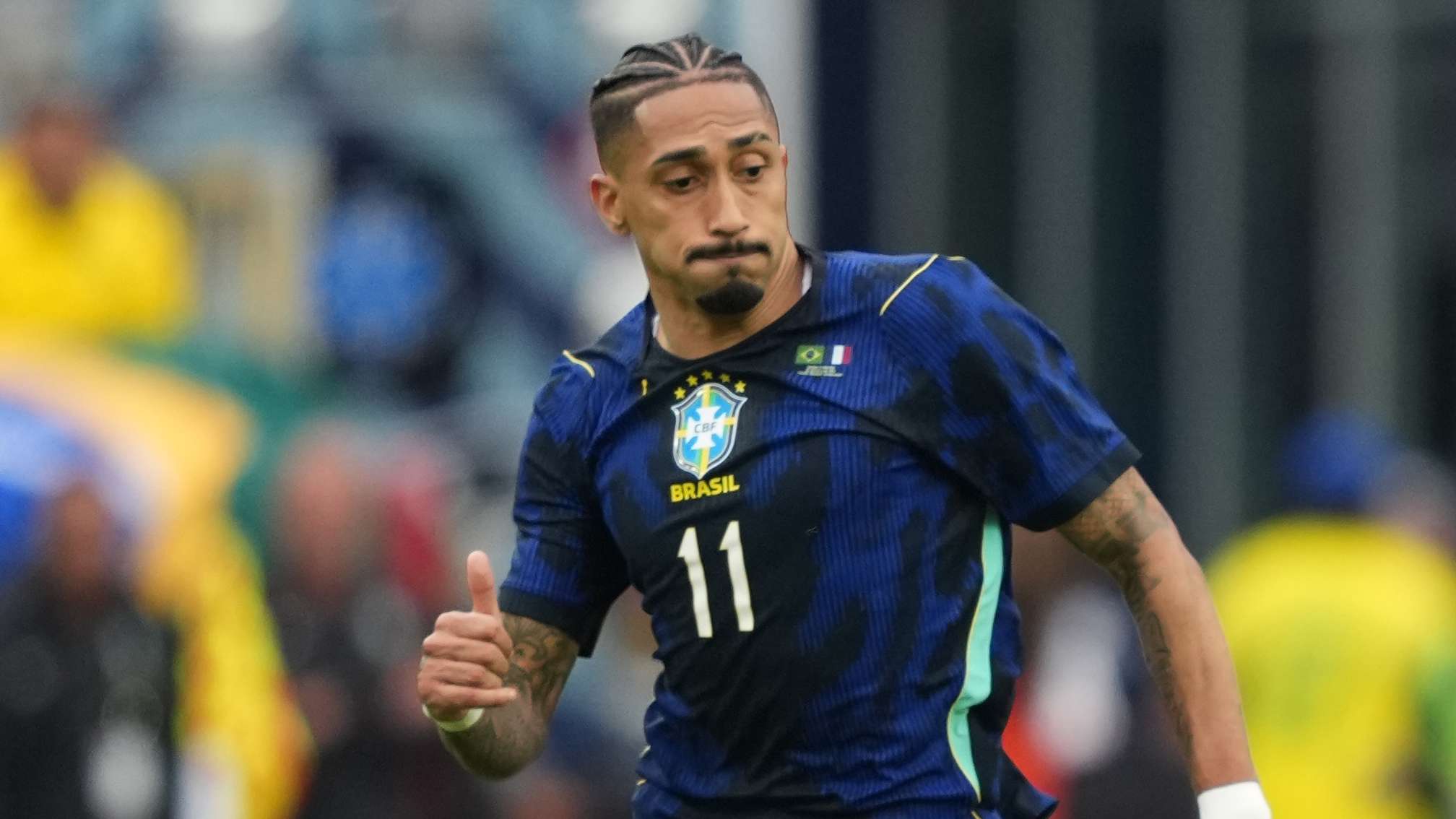 ราฟินญาเสี่ยงพักยาว! อันเชลอตตีอธิบายเปลี่ยนตัวช่วงพักครึ่งในเกมบราซิลพ่ายฝรั่งเศส