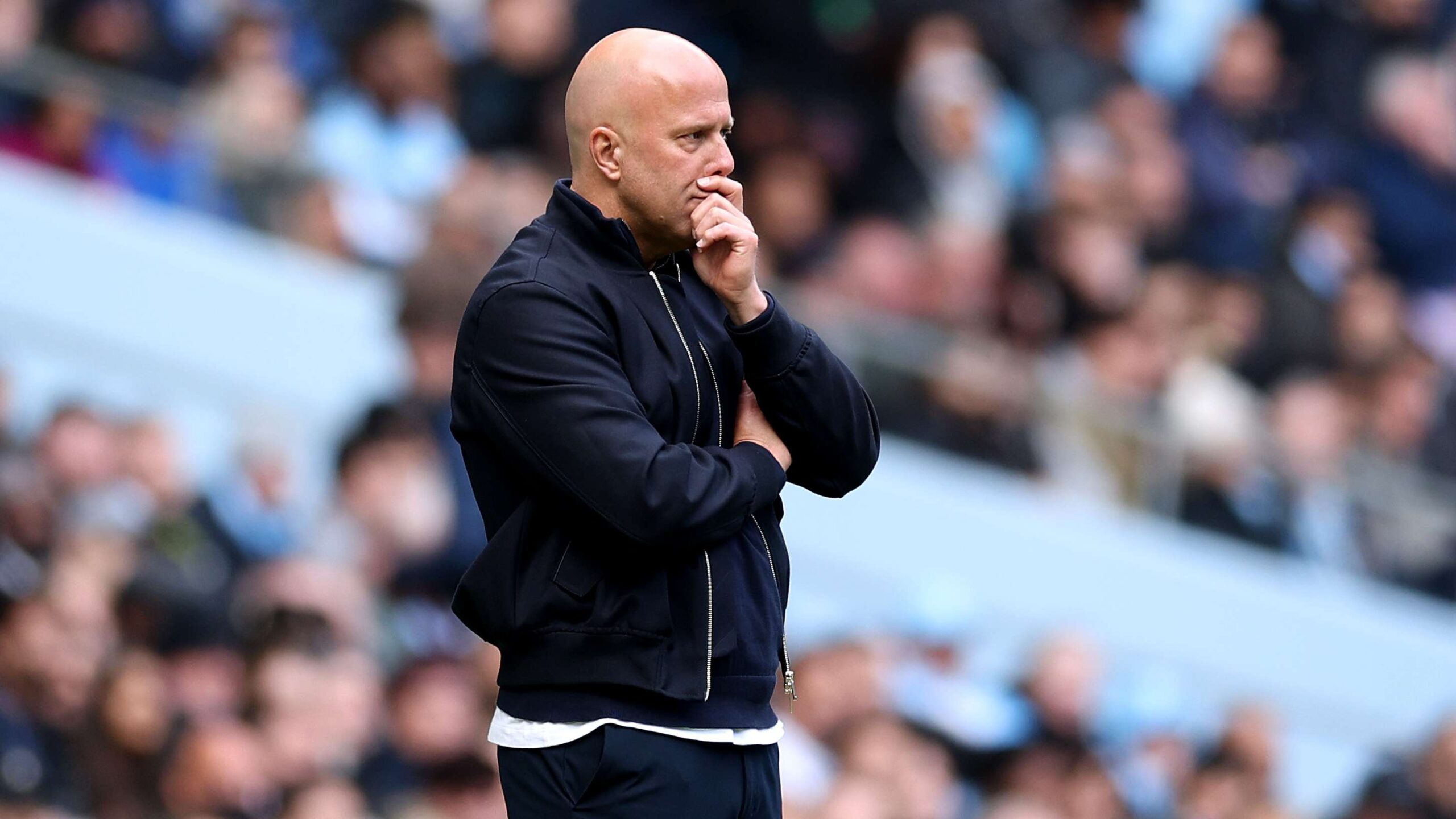 อาร์เน สล็อตออก! แฟนลิเวอร์พูลร้องชื่อชาบี อลอนโซ ขณะบุกแพ้แมนเชสเตอร์ ซิตี้ 0-4 เอฟเอ คัพ