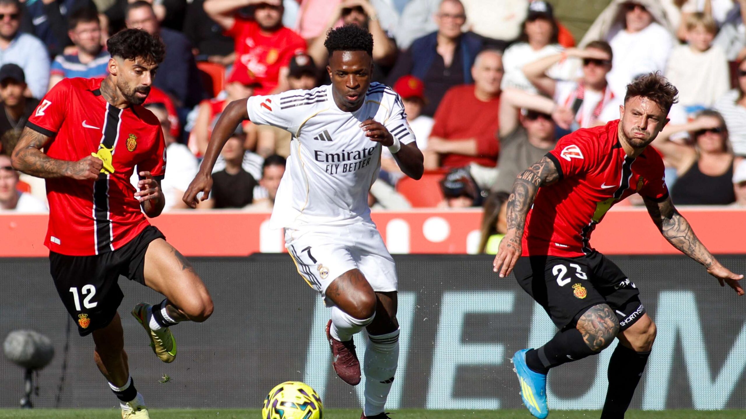 โรดรี แทงใจวินิซิอุส จูเนียร์ ปะทะเดือดระหว่าง Real Madrid กับ Mallorca ในลา ลีกา