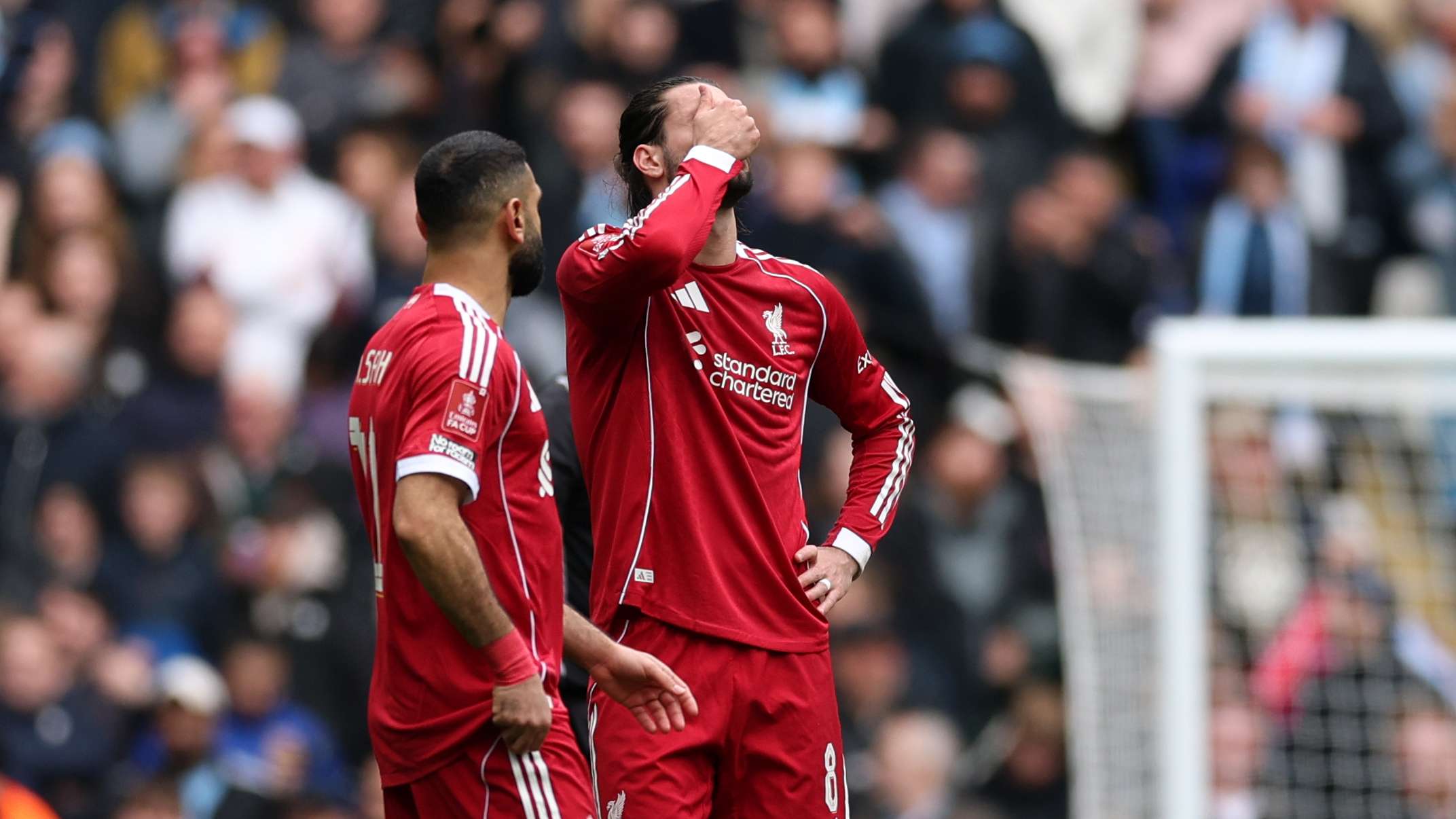 โดมินิค ซโบซลายมีปากเสียงกับแฟนลิเวอร์พูลระหว่างพ่ายแมนเชสเตอร์ ซิตี้ 0-4 ใน เอฟเอ คัพ