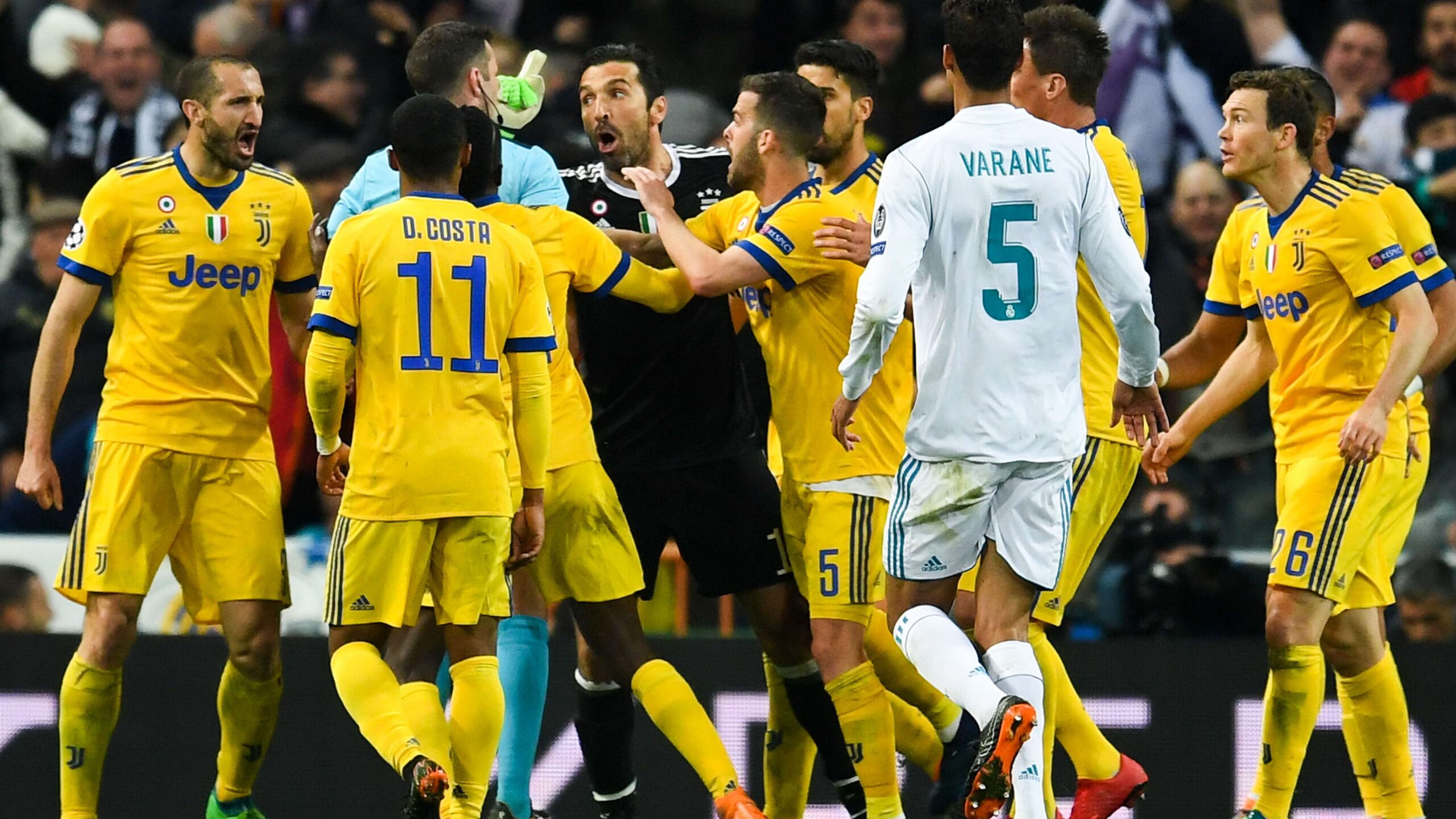 ความทรงจำจากโมร็อกโกสู่เวที ยูฟ่า: จุดโทษสำคัญและ บุฟฟอน ถูกไล่ กำหนดบิ๊กแมตช์ รีล มาดริด พบ บาเยิร์น มิวนิค