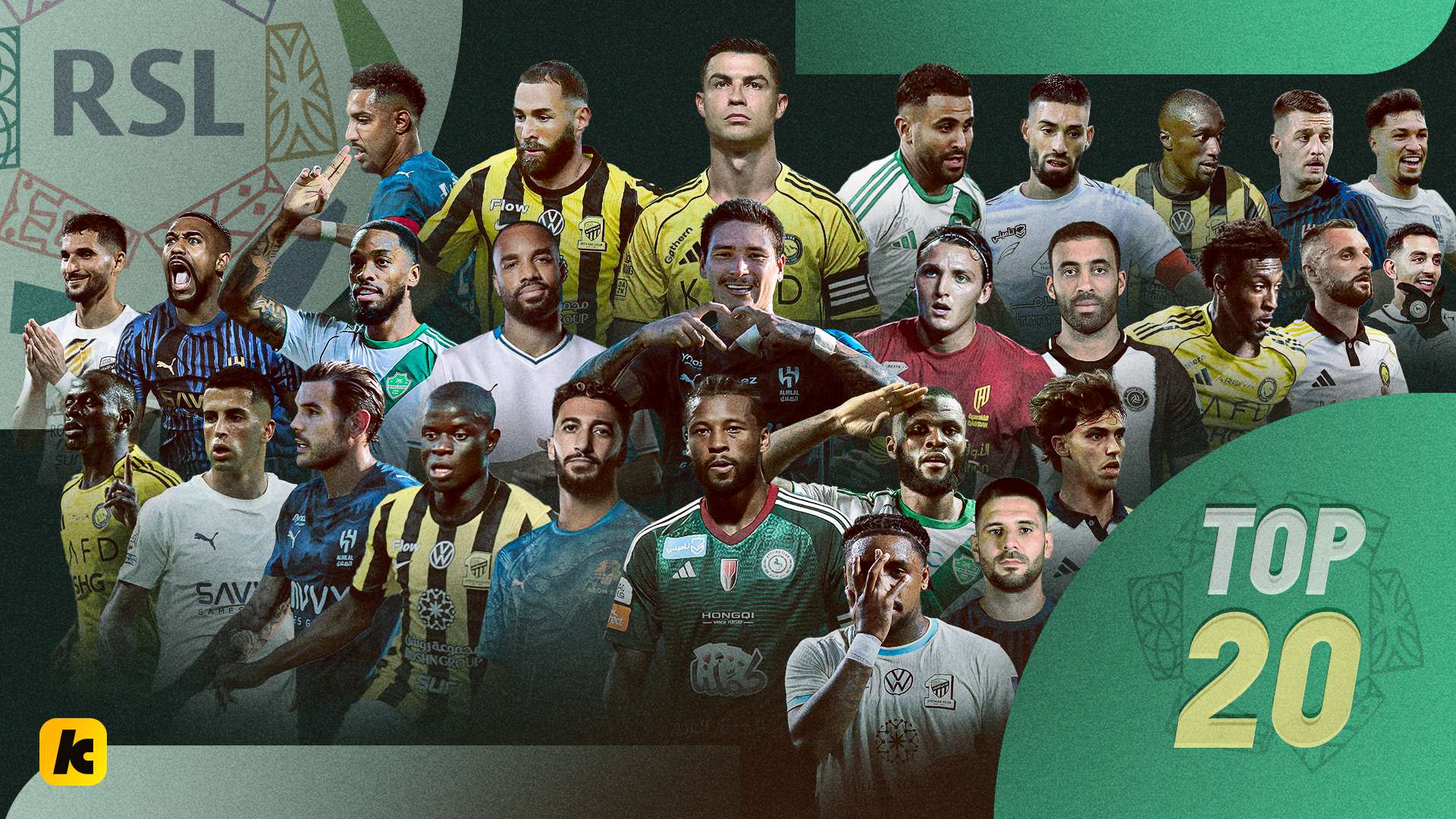 โรเซน ลีก โรนัลโด้คว้าดาวเด่นแมตช์ประจำสัปดาห์ ขยับนำท็อป 20 พร้อมมาเน่ร่วมแจม