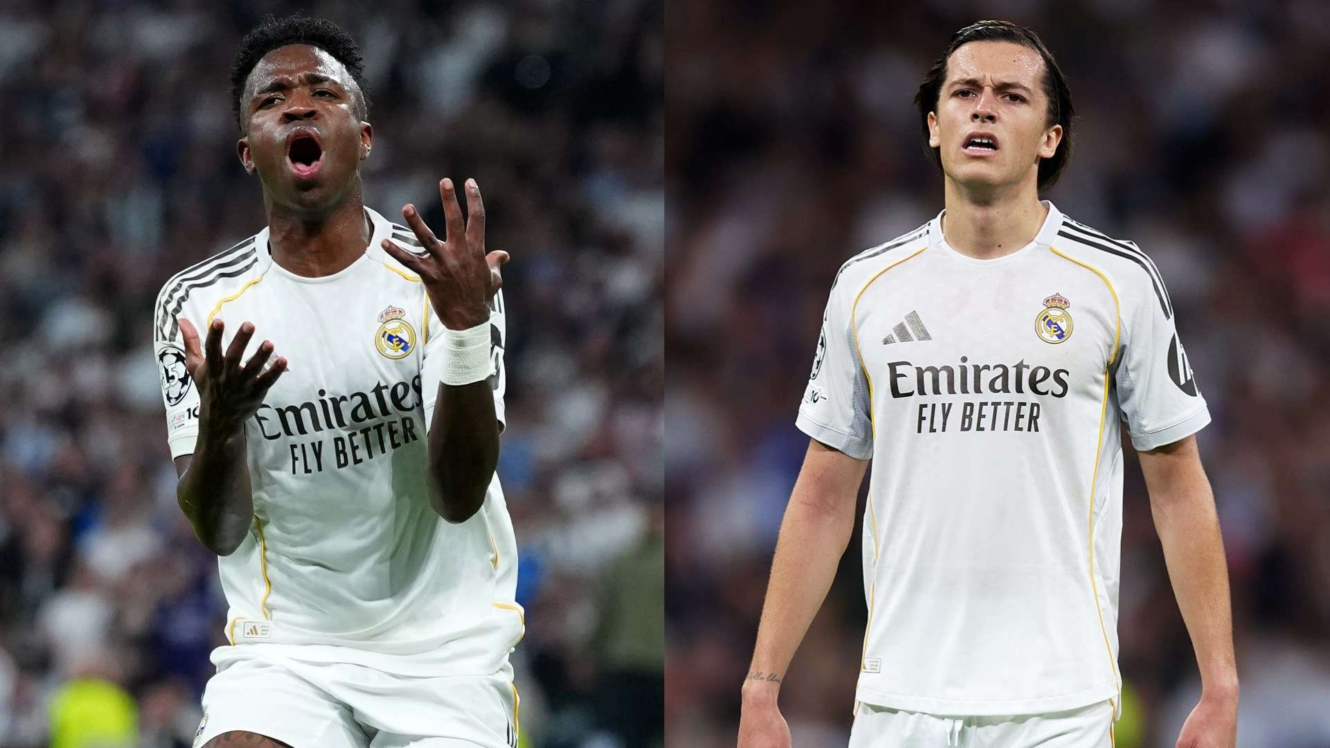 รีล มาดริด แพ้ บาเยิร์น มิวนิค 2-1 เลกแรก ยูฟ่า แชมเปียนส์ ลีก: วินิซิอุส จูเนียร์ ยิงไม่เฉียบ คาเรียราสเผชิญฝันร้าย อาร์เบโลอาเลือกนักเตะพลาด