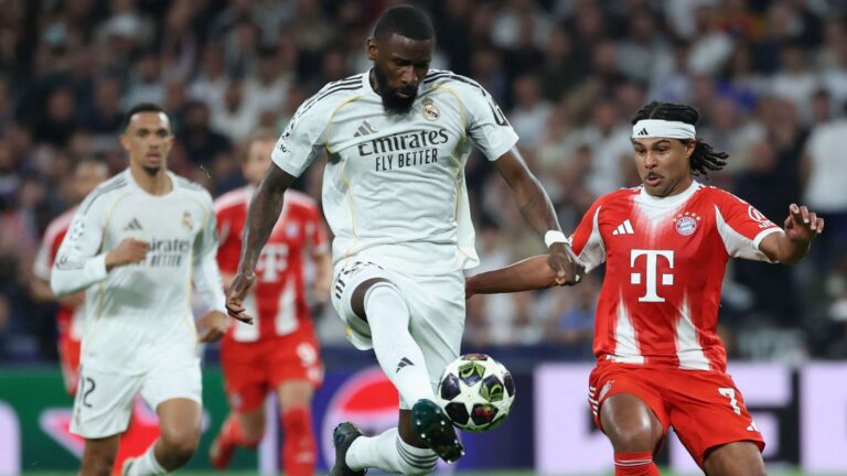 เรอัล มาดริด ถูกมอบสองประตูให้ บาเยิร์น มิวนิค ขณะที่ รูดิเกอร์ โอดถึงโอกาสพลาดในแชมเปียนส์ลีก