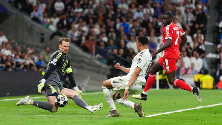 5 เหตุผล: ทำไมบาเยิร์น มิวนิค ควบคุมเลกแรกศึกยูฟ่า แชมเปียนส์ลีก พบ เรอัล มาดริด ณ เบร์นาเบว นอยเออร์ และเอ็มบัปเป้ อยู่ในจุดเด่น ขณะแนวรับรั่วกลายเป็นปัญหาสำคัญ