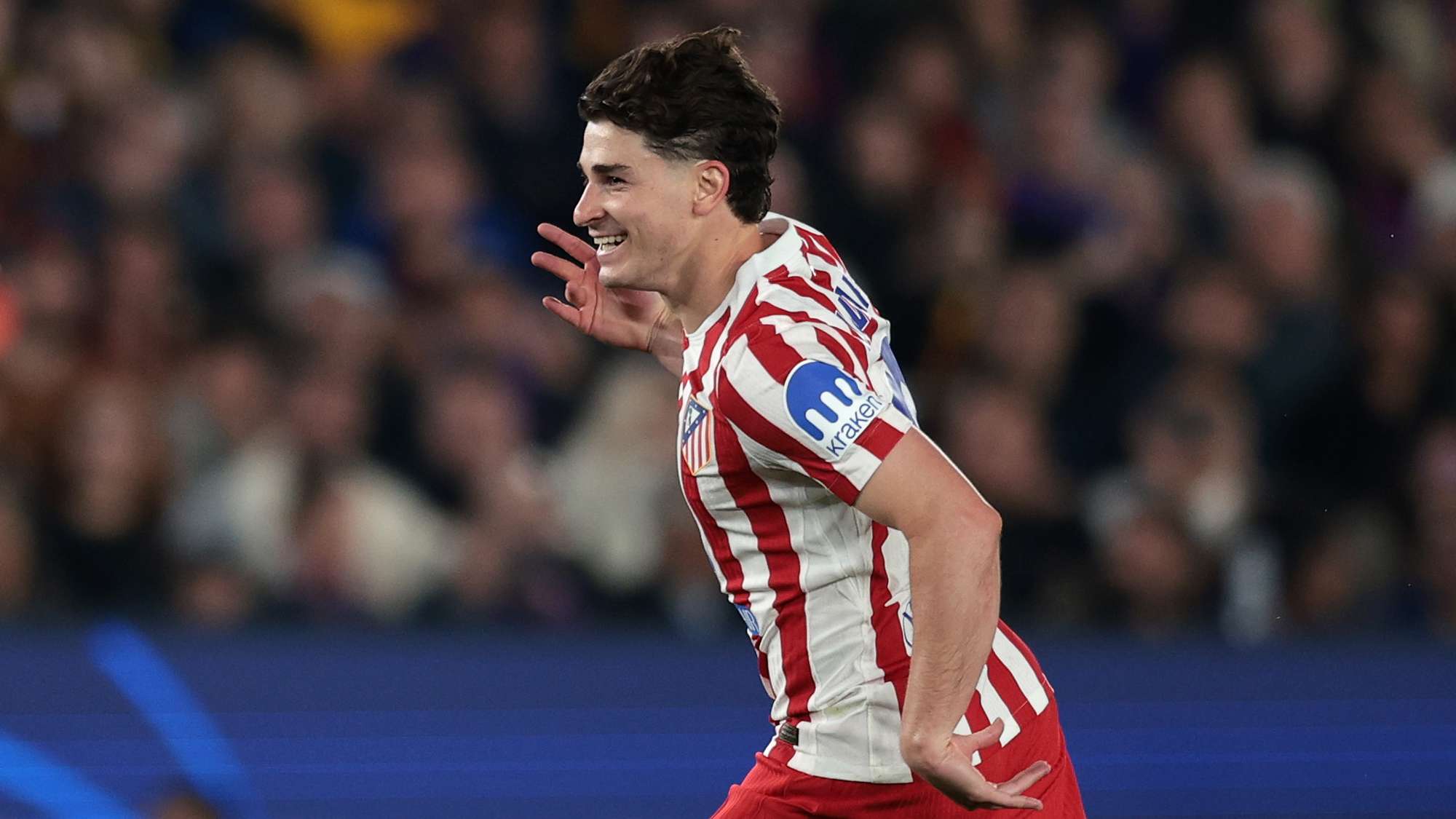 จูลิยัน อัลวาเรซ เผยซ้อมฟรีคิกหกครั้งก่อนซัดฟรีคิกงามหรูช่วยแอตเลติโก มาดริดเฉือนบาร์เซโลนา